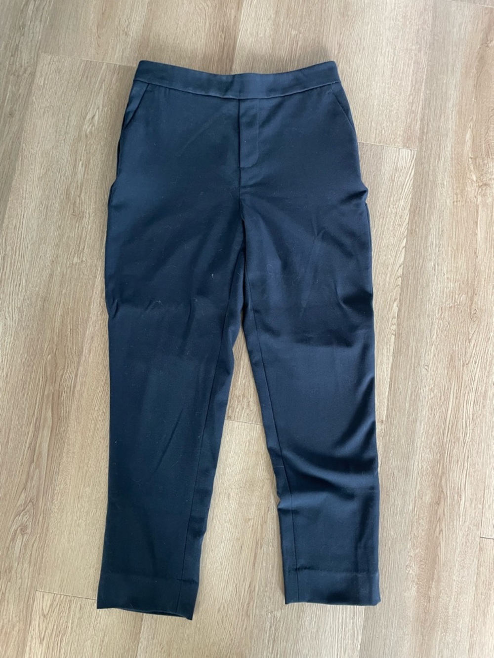 Banana Republic Black Elastic High Waisted Dress Pants